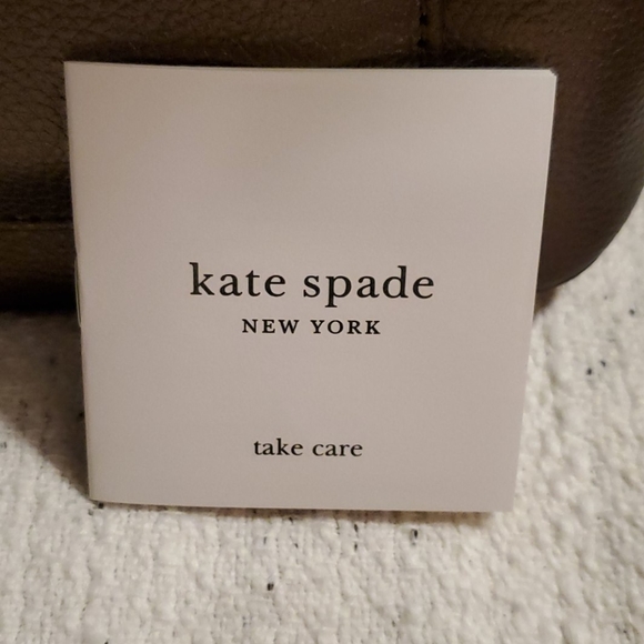 Kate Spade Eva Ash Metallic Bucket Bag - Picture 8 of 8